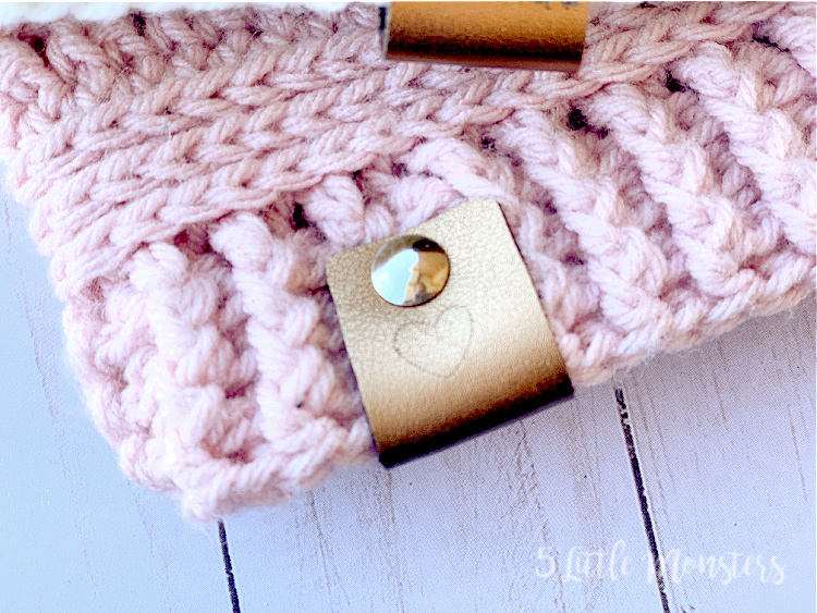 5 Little Monsters: Leather Tags for Crochet Projects